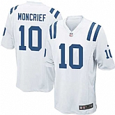 Nike Men & Women & Youth Colts #10 Donte Moncrief White Team Color Game Jersey,baseball caps,new era cap wholesale,wholesale hats